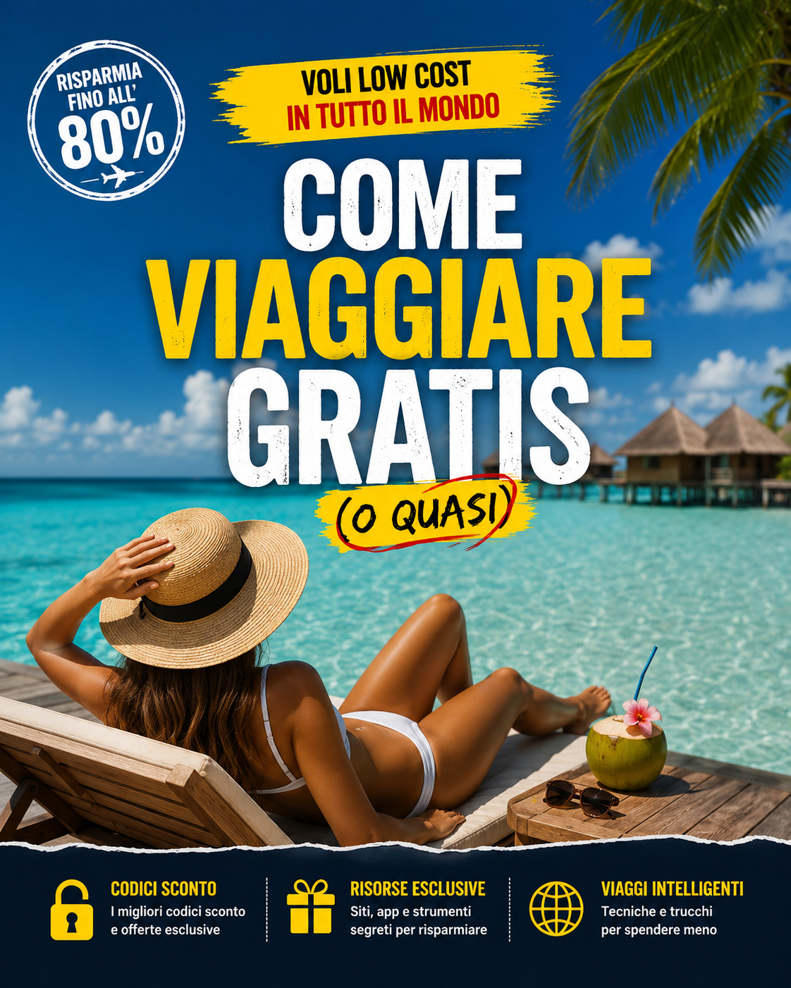 ✈️ volare Gratis o quasi in giro per il mondo (pacchetto base)